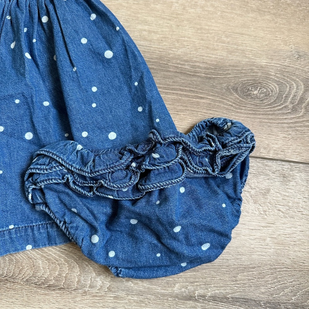 Gymboree Dot Denim Dress - Picture 5 of 5